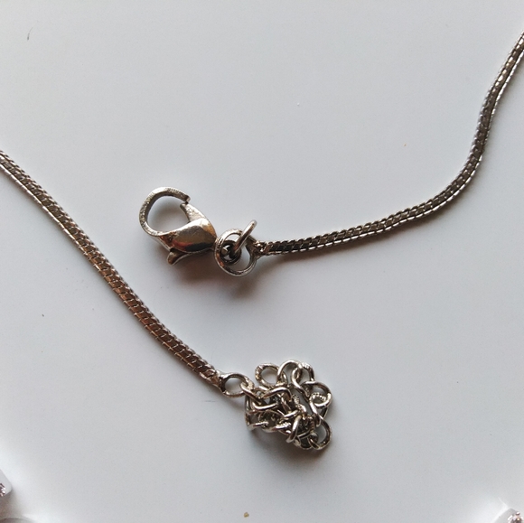 Modern Ruby Marquees, Diamond Zircon Necklace - Picture 7 of 11